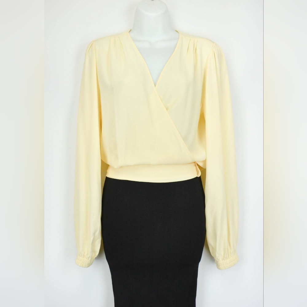 Sz 6 NWT Forte Forte silk blouse